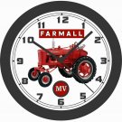 FARMALL MV TRACTOR WALL CLOCK-NEW!-John Deere, International