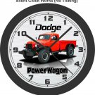 1968 Dodge Power Wagon Wall Clock-Choose 1 of 2 Colors