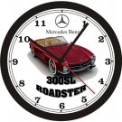 MERCEDES BENZ 300SL ROADSTER WALL CLOCK-FREE USA SHIP!