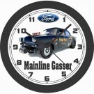 1952 FORD MAINLINE GASSER HOT ROD  WALL CLOCK-FREE USA SHIP
