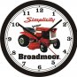 SIMPLICITY LAWN TRACTOR BIG 10, 14 or 17 INCH WALL CLOCK-CHOOSE 1 OF 7