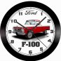 1966 FORD F-100 PICKUP TRUCK WALL CLOCK-FREE USA SHIP!