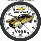 1971 MODIFIED CHEVROLET VEGA WALL CLOCK-CAMARO, FORD, DODGE, PONTIAC