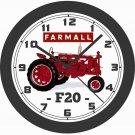 FARMALL F20 TRACTOR WALL CLOCK-NEW!