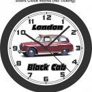 1968 London Black Cab Wall Clock, Triumph, BMW, Checker