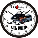 SCORPION LIL WHIP SNOWMOBILE WALL CLOCK-FREE USA SHIP- ARCTIC CAT, POLARIS