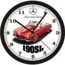 MERCEDES BENZ 190SL WALL CLOCK-FREE USA SHIP!