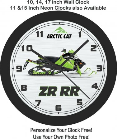 2020 Arctic Cat ZR RR Snowmobile Wall Clock-Free US Ship-Ski-Doo