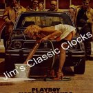 Playboy Hots Up A Honda Civic Print Advertisement Poster-Accord, Nissan, Datsun