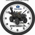 2019 POLARIS SPORTSMAN 570 HUNTER EDITION ATV WALL CLOCK-FREE USA SHIP