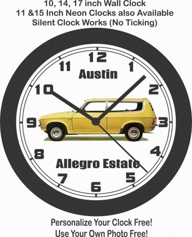 AUSTIN ALLEGRO ESTATE WALL CLOCK-FREE USA SHIP!