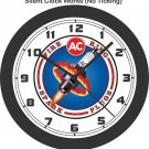 AC Fire Ring Spark Plugs Wall Clock-Free USA Ship
