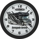 Freightliner Renegade Verona Motor Home Wall Clock-Personalize Free!