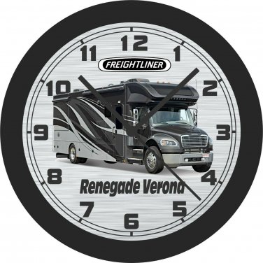 Freightliner Renegade Verona Motor Home Wall Clock-Personalize Free!