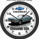 1968 CHEVROLET CHEVELLE 300 WALL CLOCK-FORD, PONTIAC, CAMARO, CORVETTE