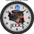 Chrysler, Dodge, Plymouth 444ci A279 Hemi Engine Photo Wall Clock-Ford, Chevy