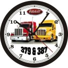 PETERBILT 379 & 387 SEMI TRUCK(S) WALL CLOCK-FREE USA SHIP!-Kenworth, Mack