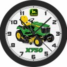 John Deere X750 Lawn Tractor Wall Clock-Free US Ship