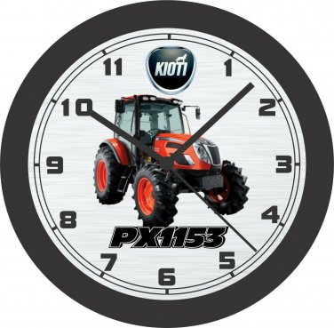 Kioti PX1153 Tractor Wall Clock-Free US Ship-John Deere, Kubota