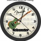 Fender American Acoustasonic Telecaster Guitar Wall Clock-Free US Ship-Gibson