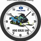 2019 POLARIS 800 SKS 146 SNOWMOBILE WALL CLOCK-FREE USA SHIP