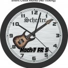 Schecter Mach-7 FR S Left hand Guitar Wall Clock-Free US Ship-Fender, Gibson