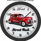 1940 Ford Street Rod Wall Clock-Free US Ship-Chevrolet, Dodge, Cadillac, Buick