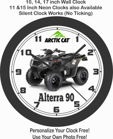 2020 ARCTIC CAT ALTERRA 90 ATV WALL CLOCK-FREE USA SHIP