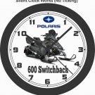 2019 POLARIS 600 SWITCHBACK ADVENTURE SNOWMOBILE WALL CLOCK-FREE USA SHIP