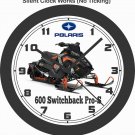 2019 POLARIS 600 SWITCHBACK PRO-S SNOWMOBILE WALL CLOCK-FREE USA SHIP