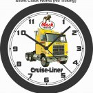 MACK CRUISE-LINER SEMI TRUCK WALL CLOCK-PERSONALIZE IT FREE!, PETERBILT,KENWORTH