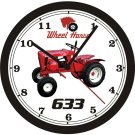WHEEL HORSE 633 TRACTOR WALL CLOCK-FREE US SHIP!-Cub Cadet, John Deere