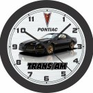 1984 Pontiac Firebird TransAm Wall Clock-Camaro, Mustang, Corvette