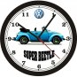 1974 VOLKSWAGEN SUPER BEETLE WALL CLOCK-Choose 1 of 2