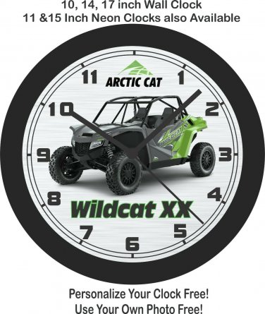 2020 Arctic Cat Wildcat XX ATV Wall Clock-Free US Ship-Polaris, Can-Am,Honda