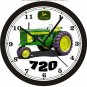 JOHN DEERE 720 TRACTOR WALL CLOCK-FREE USA SHIP