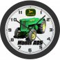 John Deere Model AOS Tractor Wall Clock-Free US Ship, Farmall, Kubota