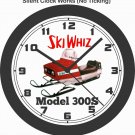 MASSEY-FERGUSON SKI WHIZ MODEL 300S SNOWMOBILE WALL CLOCK-FREE USA SHIP