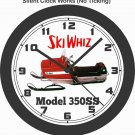 MASSEY-FERGUSON SKI WHIZ MODEL 350SS SNOWMOBILE WALL CLOCK-FREE USA SHIP