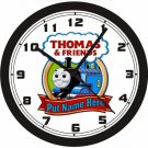 THOMAS & FRIENDS TRAIN WALL CLOCK-ADD NAME FREE+ FREE USA SHIP!