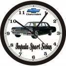 1965 CHEVROLET IMPALA SPORT SEDAN WALL CLOCK-FREE USA SHIP