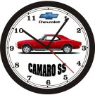 CHEVROLET CAMARO SS WALL CLOCK-FREE US SHIP-NEW!