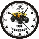 2015 CAN-AM 500 RENEGADE ATV WALL CLOCK-FREE USA SHIP!