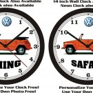 VOLKSWAGEN THING or SAFARI WALL CLOCK-FREE USA SHIP!