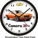 1970 1/2 CHEVROLET CAMARO Z/28 WALL CLOCK-FREE USA SHIP!
