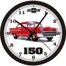 1957 CHEVROLET 150 WALL CLOCK-FREE USA SHIP!