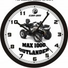 2015 CAN-AM MAX 1000 OUTLANDER ATV WALL CLOCK-FREE USA SHIP!'