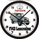 1971 TOYOTA FJ43 LANDCRUISER WALL CLOCK-FREE USA SHIP!