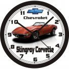 1968 CHEVROLET STINGRAY CORVETTE WALL CLOCK-FREE USA SHIP!