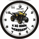 2015 CAN-AM X XC 800R RENEGADE ATV WALL CLOCK-FREE USA SHIP!